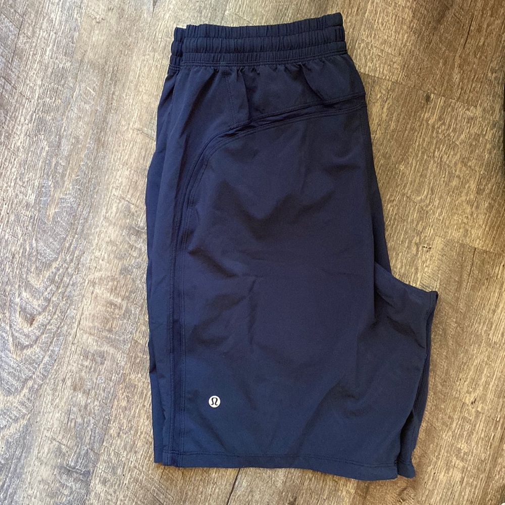 Mens Navy Lululemon shorts